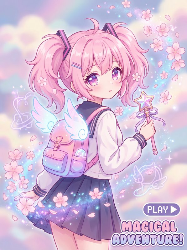 抖音风动漫-星辰少女奇遇记